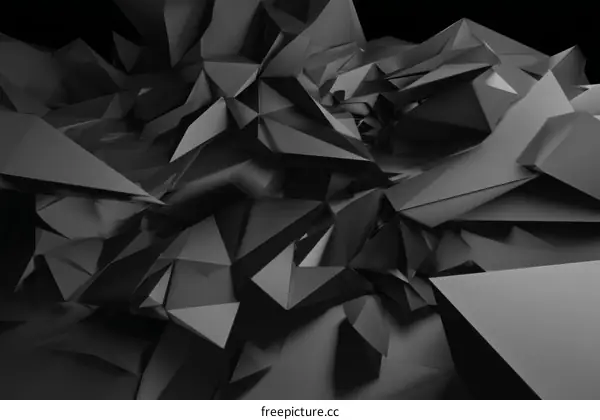Abstract Geometric Shapes Background Design