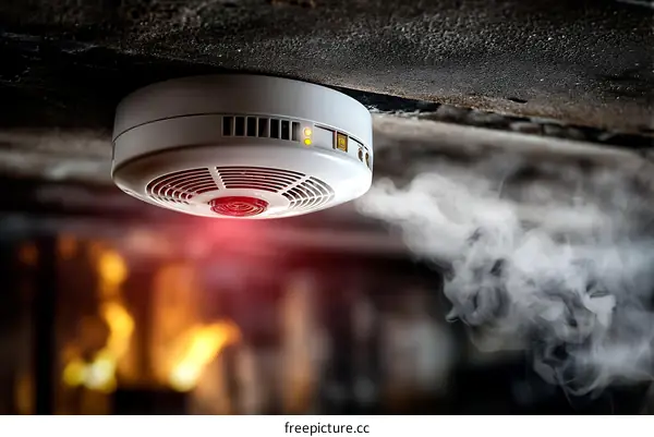 Smoke Detector Alerting System in Action