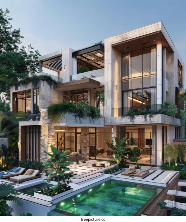 Modern Luxury Villa Exterior Design