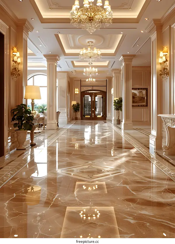 Luxury Hotel Lobby Interior Design