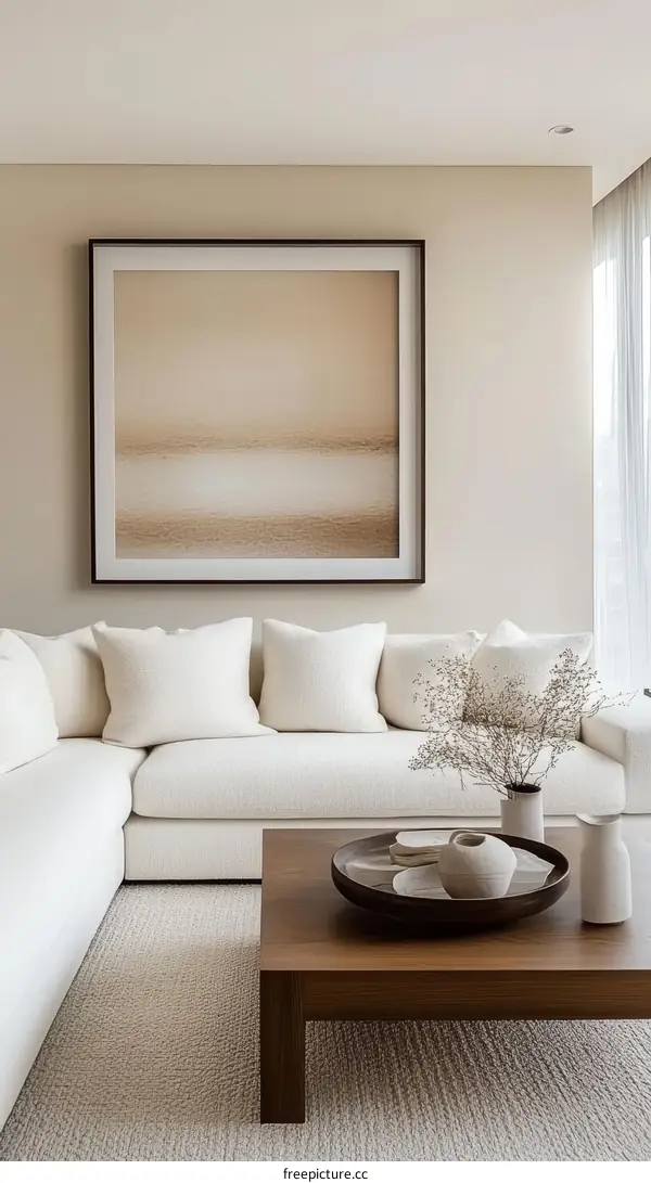 Modern Minimalist Living Room Interior Design