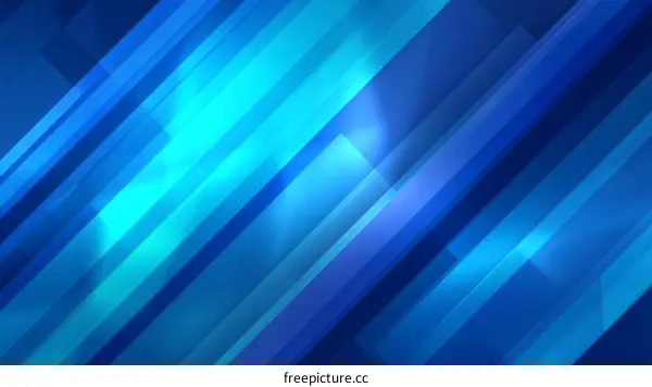 Abstract Blue Diagonal Lines Background Design