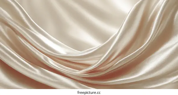 Elegant Beige Silk Fabric Texture
