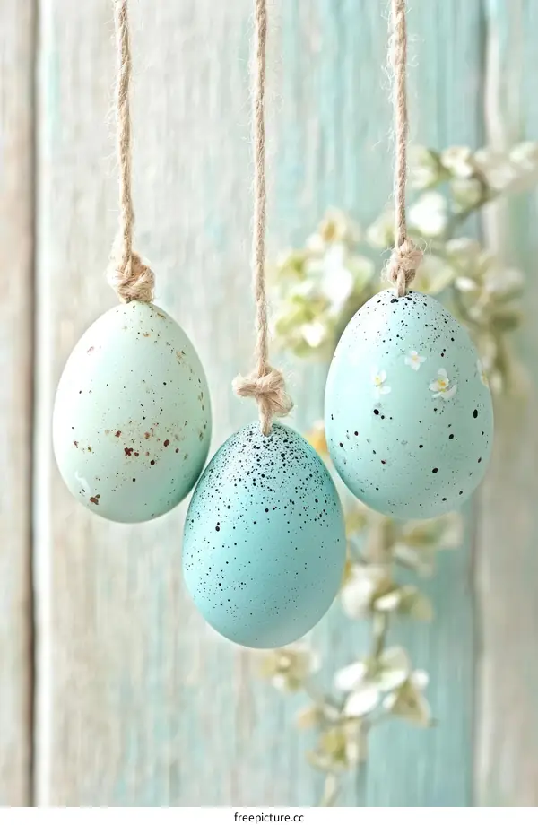 Pastel Eggs Hanging Decor for Easter