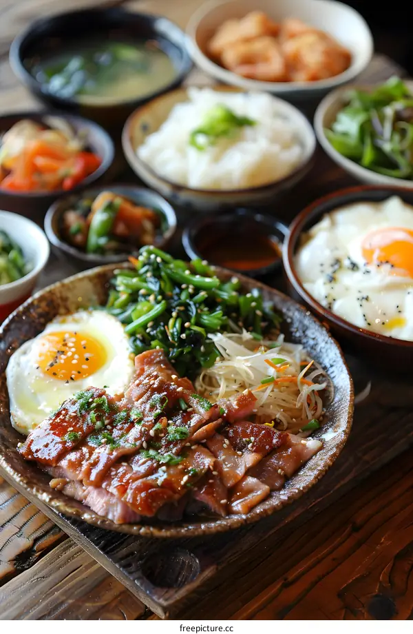 Korean Food Set Meal