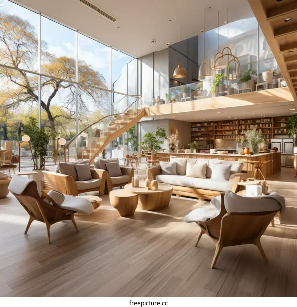 Modern Interior With Natural Elements