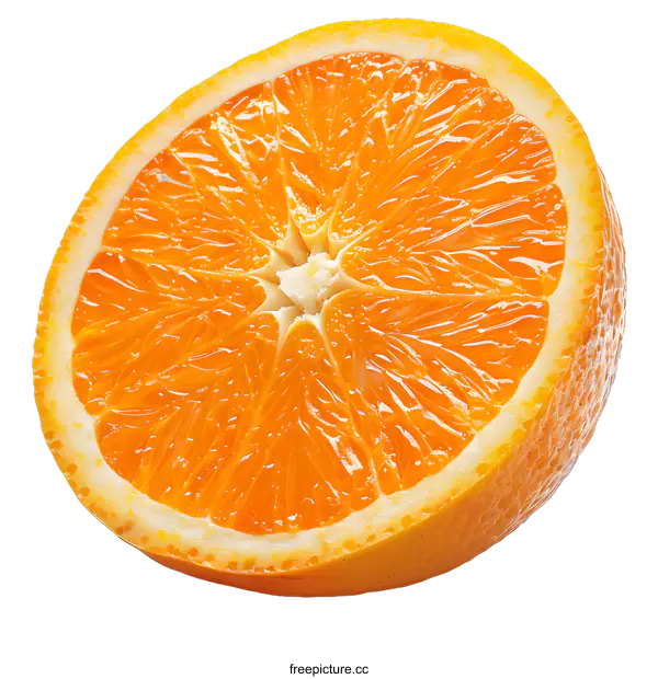 [Transparent Background PNG]Half an orange