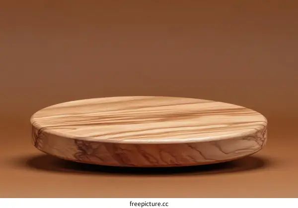 Wooden Round Display Platform