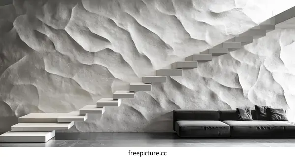 Modern Minimalist Staircase Interior Design