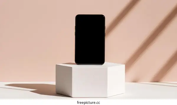 Modern Minimalist Smartphone Product Photography