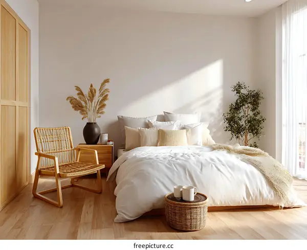 Modern Minimalist Bedroom Interior Design