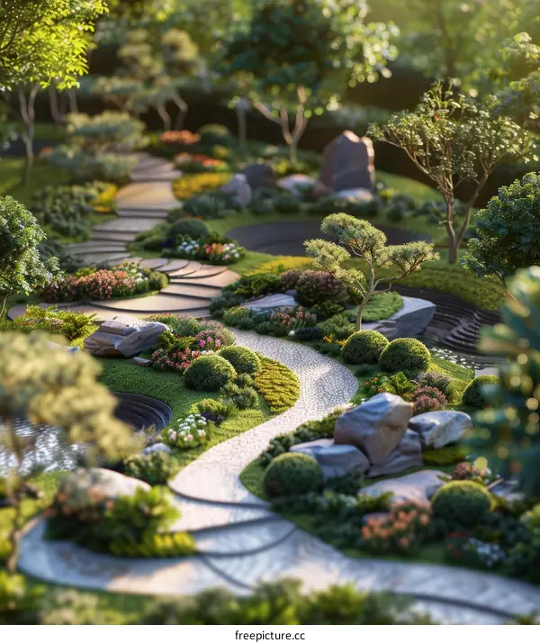 Exquisite Garden Landscape Architecture and Design