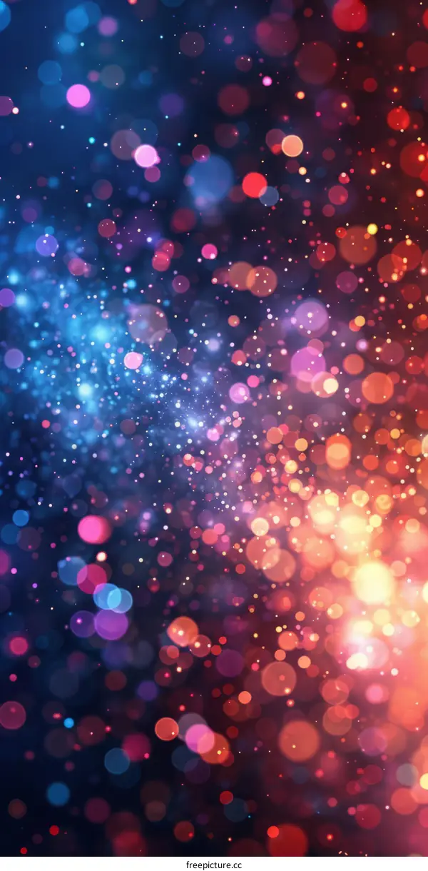 Glowing Particles in the Darkness