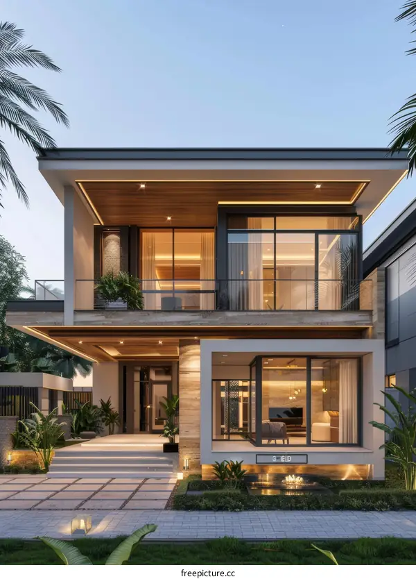 Modern Luxury House Exterior Design