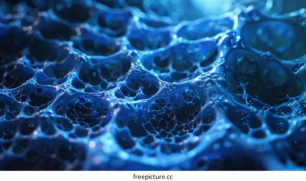 Organic structure resembling a cellular structure