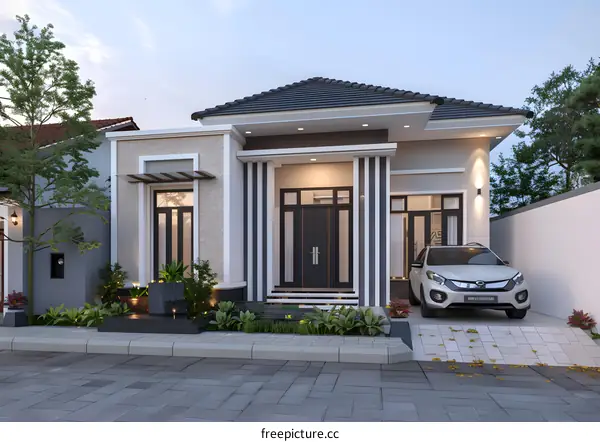 Modern Minimalist House Exterior Design