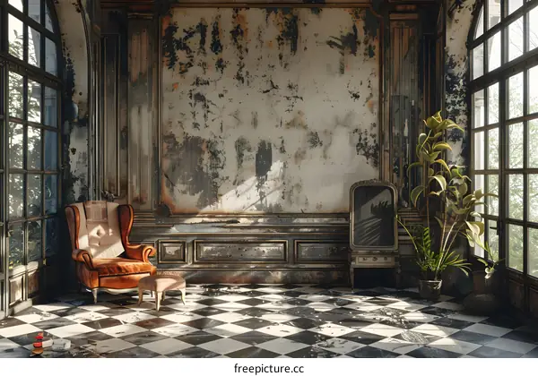 Retro Nostalgic Room