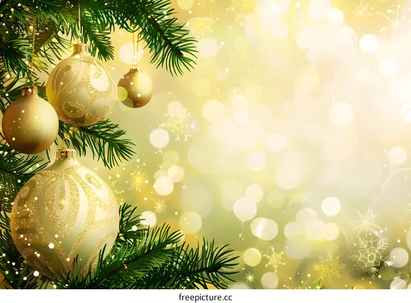 Christmas Tree with Ornaments