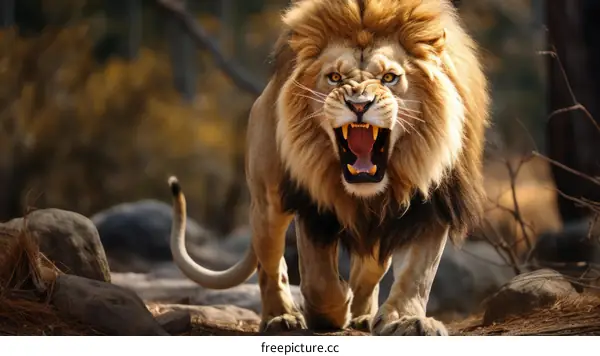 The Lion King: A Majestic Portrait of Power and Strength