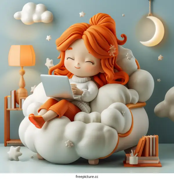 A cozy place to work