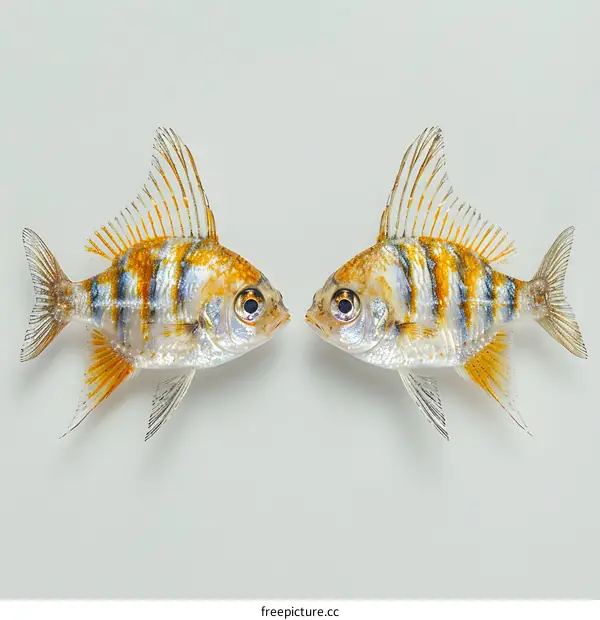 Two Fish Face Off