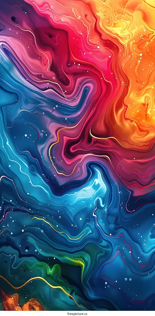 Colorful marble texture