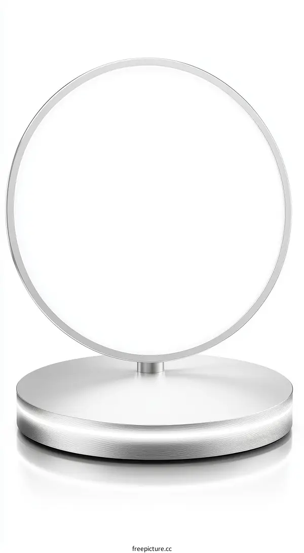 Modern Circular Table Lamp Design