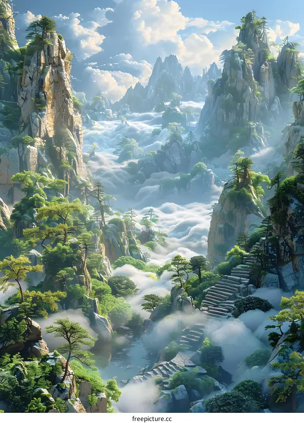 The Cloud-shrouded Mountains