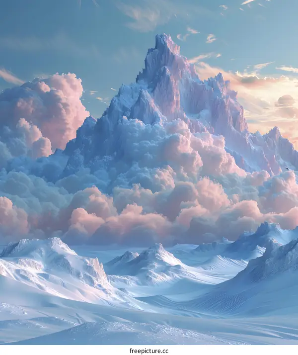 Glacier Snow Mountain