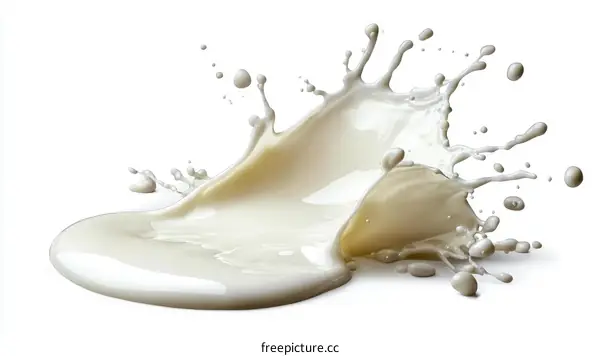 Milk Splash Art