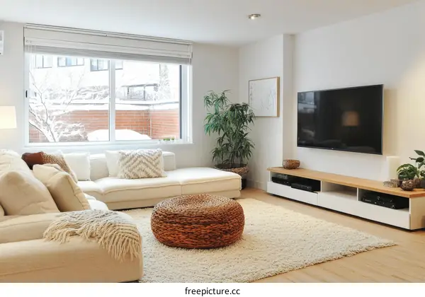 Modern Cozy Living Room Interior Design