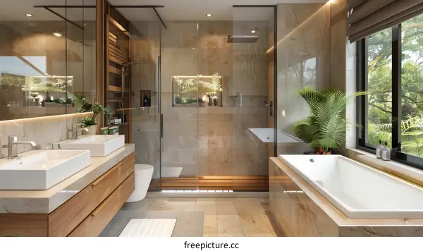 Modern Luxurious Bathroom Interior Design
