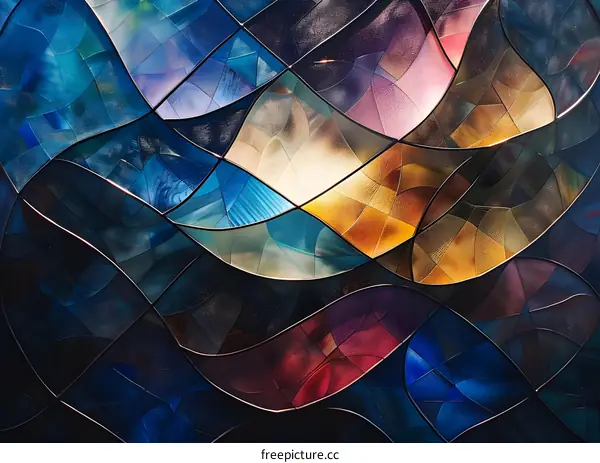 Stained glass window