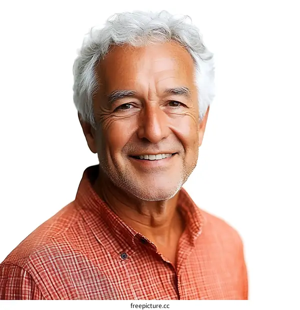 Portrait of a Smiling Senior Man