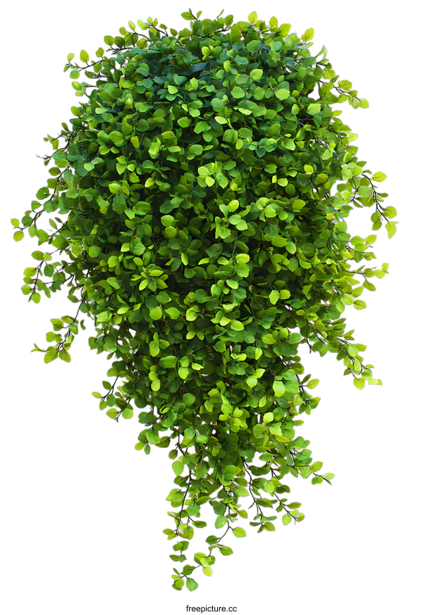 [Transparent Background PNG]Green Leaves Isolated on White Background