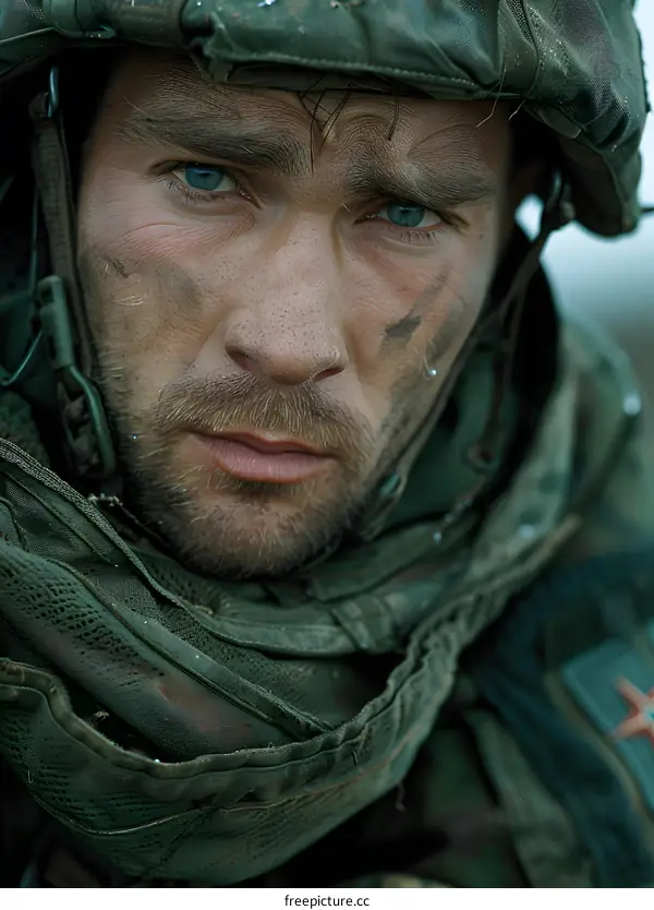 Portrait of a soldier