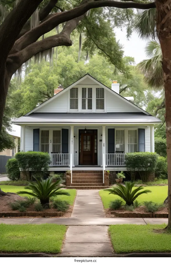 Charming Traditional White Cottage