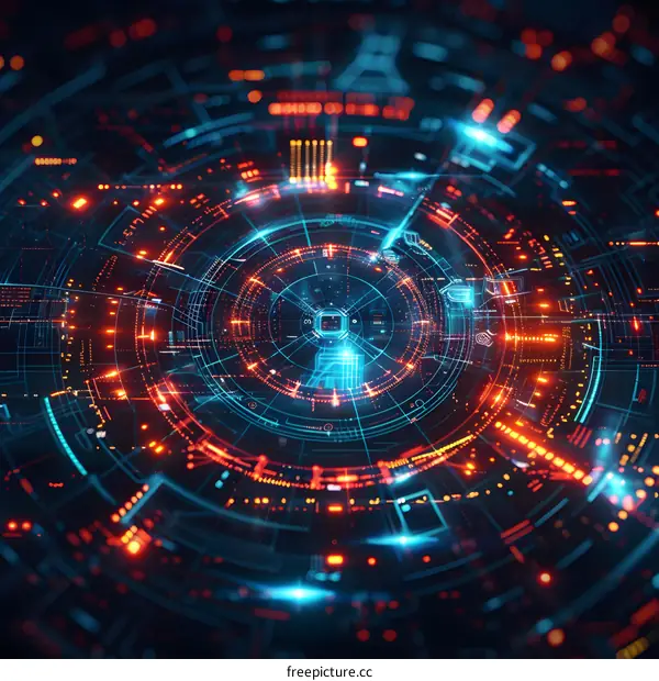 Futuristic Technology Background