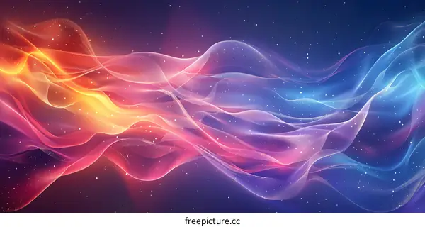 Colorful Light Waves