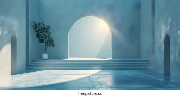 Simple Archway Corridor