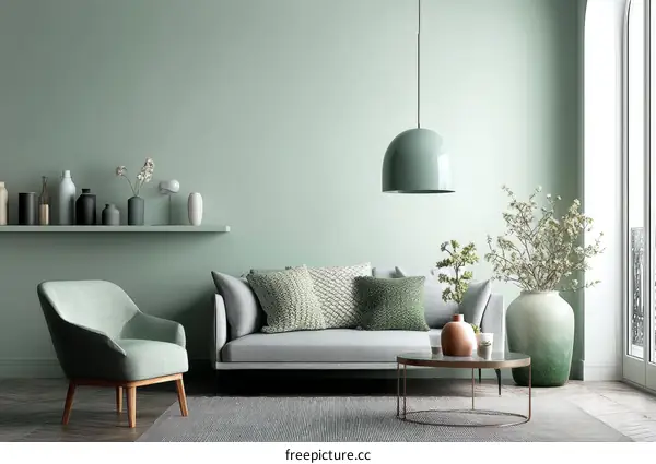 Modern Minimalist Living Room Interior Design