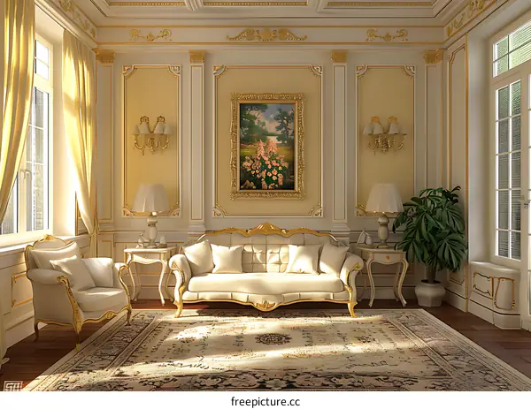 European-style living room