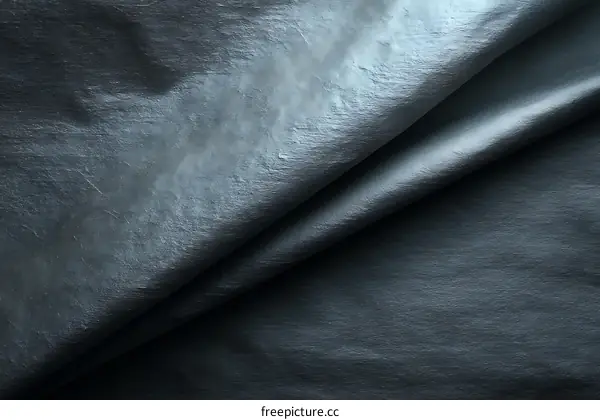Close Up View of Textured Dark Gray Fabric