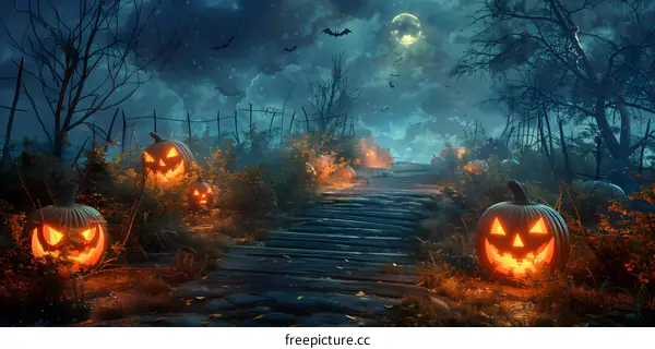 Halloween Jack-o-lantern