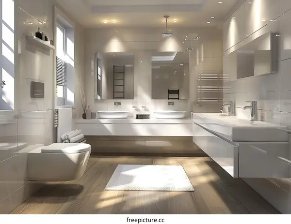 Modern Luxury Bathroom Interior Design