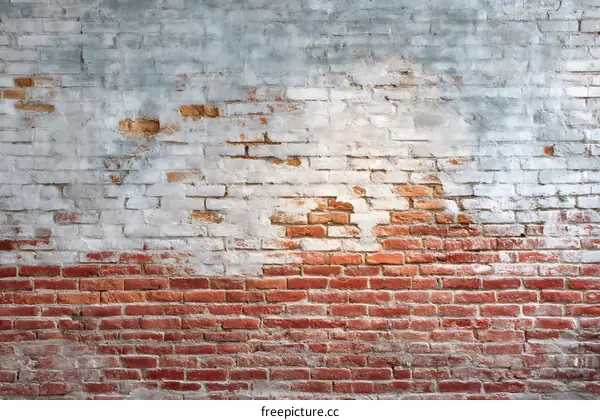 Vintage Brick Wall Texture Background