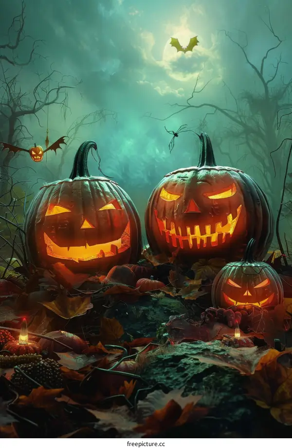 Spooky Halloween Pumpkin