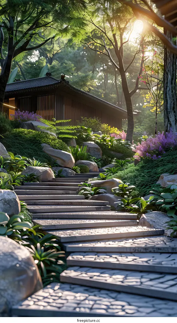 Japanese Garden Tranquility