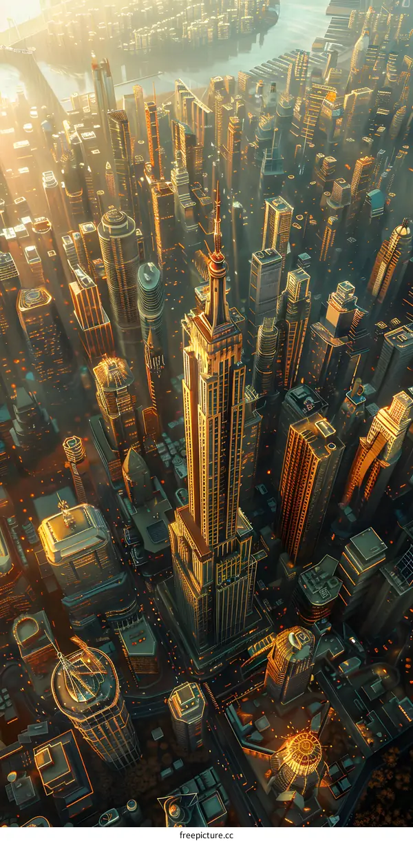 New York City from above