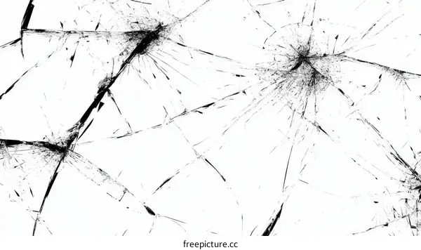 Broken Glass Texture Background Pattern